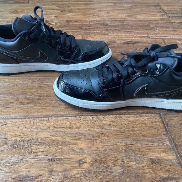 Nike Air Jordan 1 Low All Star 2021 Mens 9 Black - Picture 9 of 13